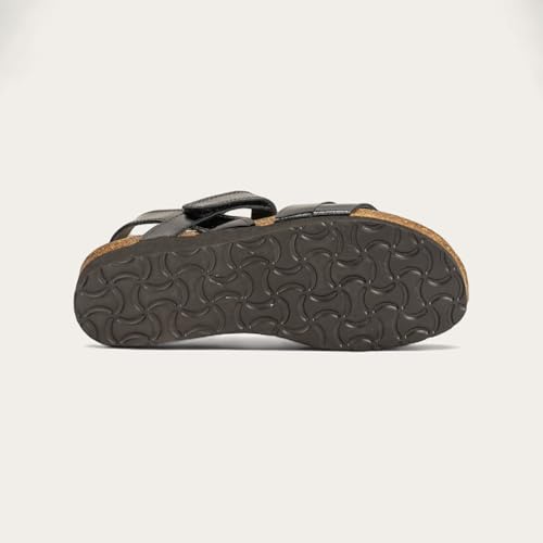 Image of NAOT Kayla Women's Sandals - Supportive 3-Strap Design with Backstrap, Cork & Latex Footbed - Arch Support - Travel-Friendly Comfortable Walking Sandals for All-Day Wear