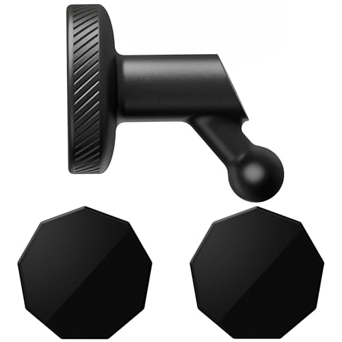 Magnetic Mount for Garmin Dash Cam with 2 Magnetic Piece Compatible with Garmin Dashcam Mini 2/65W/66W/67W/55/56/57/45/46/47/Mini/Mini 3/Tandem/X110/X210/X310/Speak/Speak Plus