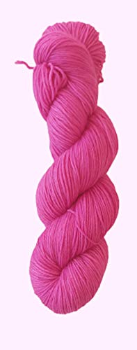 Sockenwolle Bamboo Superfine handgefärbt - purple - auf 60% Schurwolle / 25% Bambus aus Viscose / 15% Polyamid (Australische Schurwolle 22 Mikron, mulesingfrei)100 g / 400 m