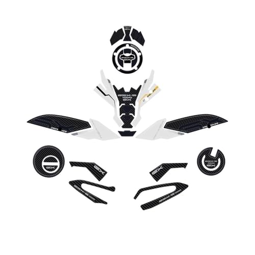 Autocollant réservoir de carburant moto anti-rayures pour kit protection GSX-S 1000 GX