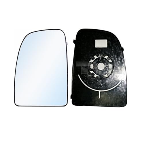 Plaque miroir gauche supérieure convexe pour Peugeot Boxer de 12-2014 - Verre de remplacement d'origine