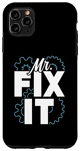 ミスター・フィックス・イット 鋳掛屋 便利屋 修理 ミスター・フィックス・イット スマホケース iPhone 11 Pro Max 用