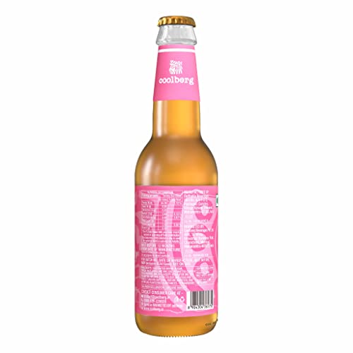 Image of Coolberg Strawberry Non Alcoholic Beer 330ml Glass Bottle - Pack of 6 (330ml x 6)
