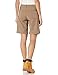 Dickies Women's Temp-IQ Performance Bi-Stretch Shorts Pebble Brown