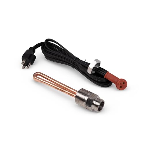 IRIEQU Engine Block Immersion Heater for Caterpillar 3406 3408 C9 C15 C16 for Detroit Diesel 50 60 6V-71 8V-71 for Navistar International V800 1500 for Perkins 640 Replaces 8605556