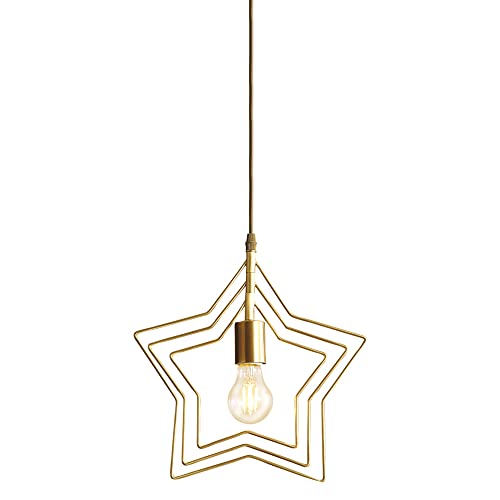 Lampe suspendue tout en cuivre réglable pour plafond de restaurant moderne
