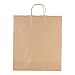 DURO ID# 87415 Regal Shopping Bag 65# 100% Recycled Natural Kraft 200pk 12 x 9 x 15-3/4