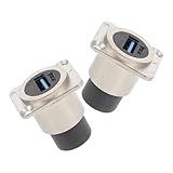 Adaptateur de panneau USB : ce support de panneau USB est plaqué bronze de 7 µmiu, ce qui est plus.