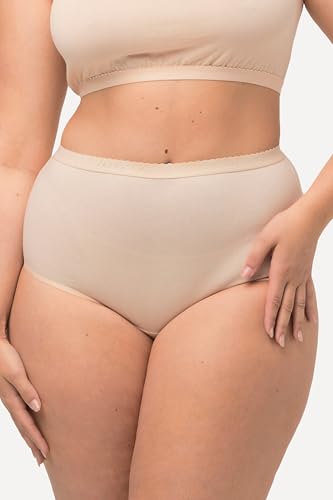 Ulla Popken Slips, 3Er-Pack Mutande Da Uomo, Perlweiß, 70 Donna - 2