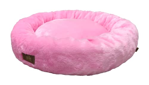 Cama Nuvem Pelucia Fábrica Pet Rosa - M