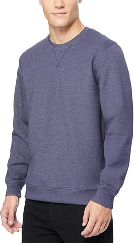32 DEGREES Men's Lightweight Crewneck Pullover (XXL, Stormy Night)