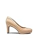 Imagen de DREAM PAIRS Zapatos de Tacón Vestir de Salón Cómodos para Mujer Tacones Altos Clásicos para con Plataformas para Negocios Trabajo Fiesta Nude-PU SDPU2365W-E Talla 39