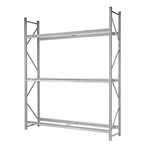 Global Industrial Truck Tire Rack 3 Tier Starter, Steel, Gray, 60