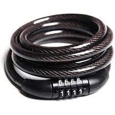 Multipurpose 4 Digit Numeric Cable Bike/Bicycle Numlock /Helmet Lock for Avenger 220 Dtsi (Black) (B0B5N453YS) Amazon Price History, Amazon Price Tracker