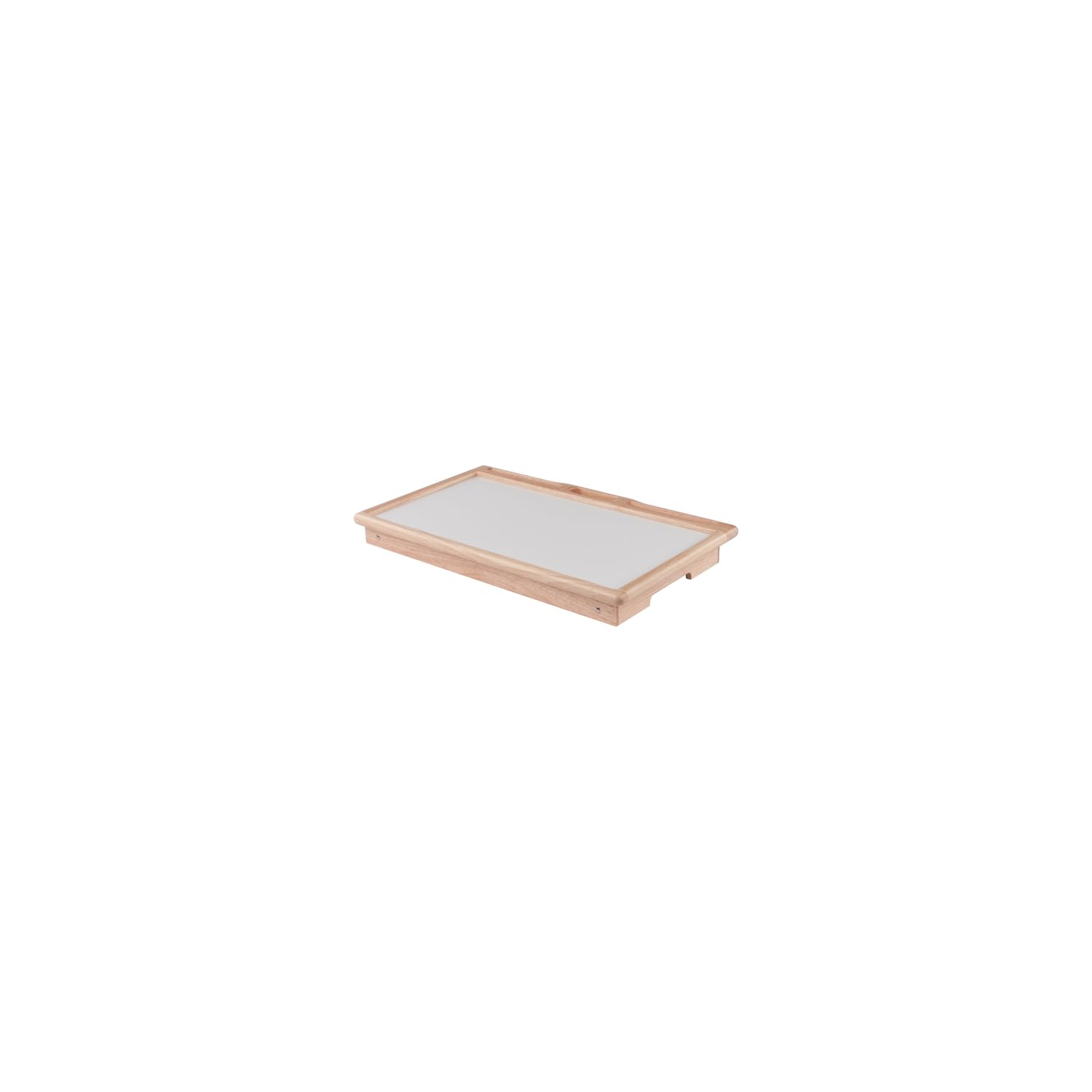 Winsome Arlo Breakfast Tray with Flip Top Natural and White Finish