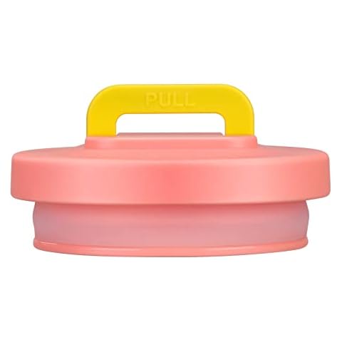8 Oz Thermo Food Jar Lid for Hot & Cold Food for Kids, Insulated Lunch Containers Hot Food Jar,Leak-Proof Vacuum Stainless Steel Wide Mouth Lunch Soup Thermo Replacement cover (PINK-Top cover) Cover