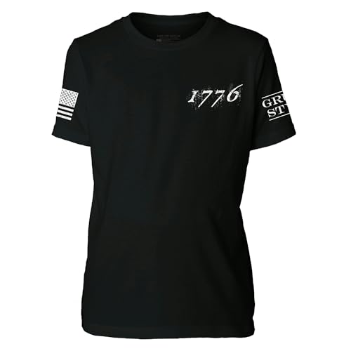 Grunt Style 1776 Flag Unisex Youth T-Shirt2