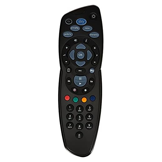 One For All, Telecomando funziona con il decoder My SKY HD, My SKY e SKY HD, Comprensivo di 2 batterie Duracell, Autentici SKY 715, Multicolore