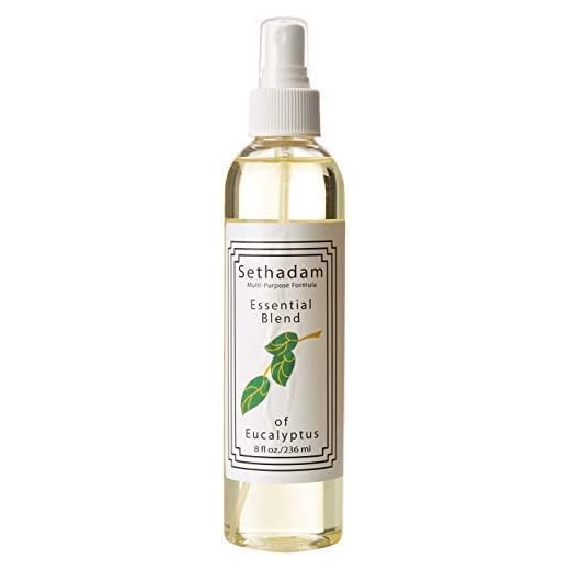 Essential Oils Blend for Congestion and Pain Relief, Eucalyptus/Lavender Spray (Eucalyptus, 8 ounce)