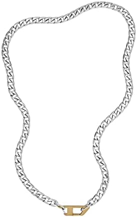 Diesel Stainless Steel Pendant Necklace for Men