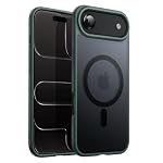 JETech – JETech Matte Magnetische Hülle für iPhone Air, Dunkelgrün