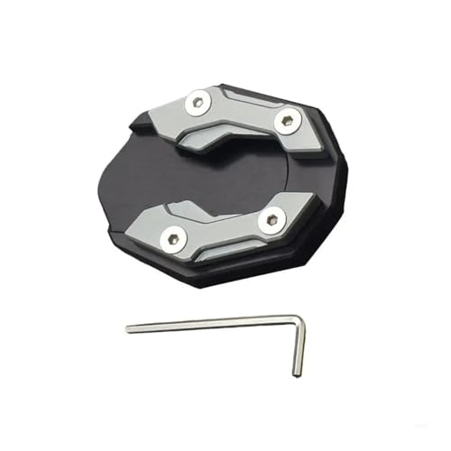 Extension béquille NMAX155 bleu base stable moto - 3