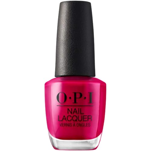 OPI Nail Lacquer Madam President | Opaque Dark Red Crme Chip Resistant Nail Polish | Washington DC Collection