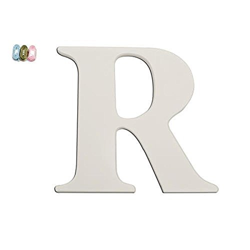 Babies"r"us r wooden personalizable letter wall decor white