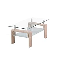 (OSJ)ガラステーブル コーヒーテーブル 幅88cm 強化ガラス天板　美品 Amazon｜オーエスジェイ(OSJ) ガラステーブル コーヒーテーブル