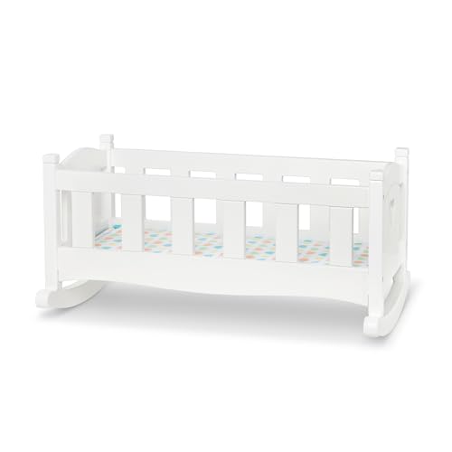 Melissa & Doug 96566 Mine To Love Wooden Play Cradle For Dolls thumb #3