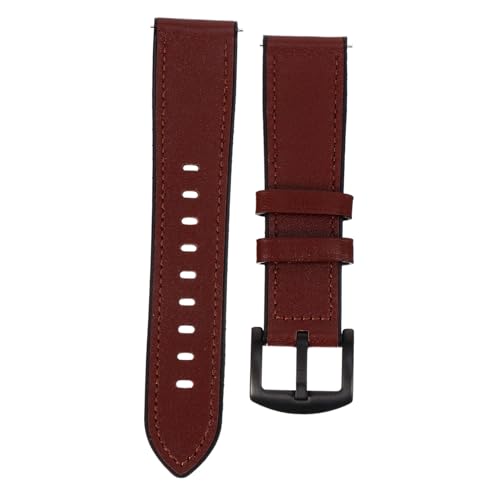 Correa de reloj de cuero jojofuny para uso diario estilo retro