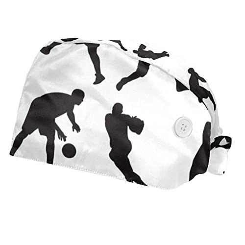 Chapeaux bouffants de travail style basket-ball pour cuisine et laboratoire