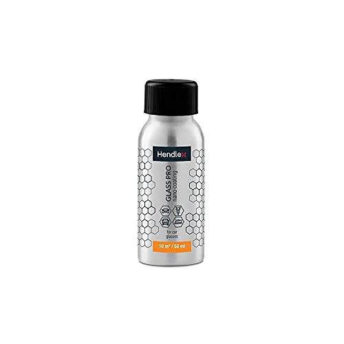 Hendlex longue durée Anti-pluie en flacon pour Pare-brise voiture fonctionne comme un essuie-glace invisible 50ml