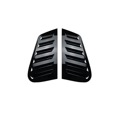 Kits de carrocería para Golf 4 MK4: rejilla de ventana trasera triangular negro brillante 1