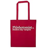 Red tote bag Phlebotomist - Modern day vampire FREE personalisation! Matching products available! 42cm x 38cm Carry/shoulder straps 67cm long 10 litre capacity 100% Cotton Want to get in touch? Click on the blue 'Flox Creative' above 'add to basket' ...