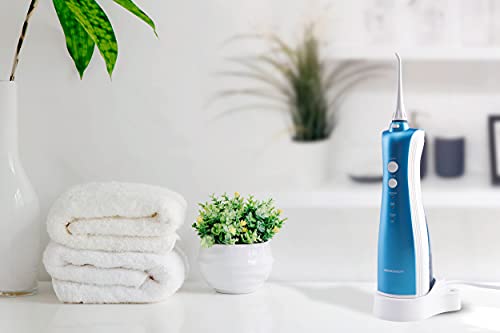 Tragbare Munddusche Berdsen ClearJet X4 Zahnpflege 4 Düsen 150 ml Wassertank Zahnreinigung Zahnpflegesystem Irrigator Mundpflege – Bild 8