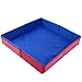Faltbares Oxford -Stoff -Sandschale, Sandtisch, PVC Klappes Sandkasten, sicheres Outdoor -Box -Spielzeug, 19.69x19.69x3.15 Fun Tray Sensory Toys, Bildung für Kinder