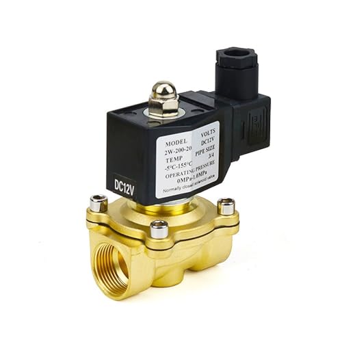 Électrovanne normalement fermée DN25 résolvant les fuites de réseau d'eau 24V - 3