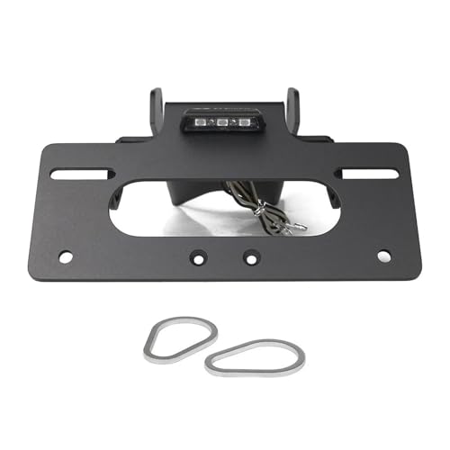 �o�C�N�i���o�[�v���[�g�x�[�X �p MT-09 2024-2025 YZF-R9 2025 �I�[�g�o�C���A�t�F���_�[�o�^�u���P�b�g�i���o�[�v���[�g�z���_�[�t���[���e�[�� Tidy BHGHZKPKNL(With Reflector)