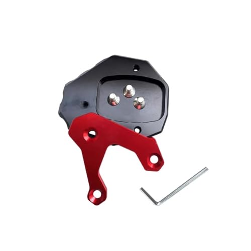Rallonge plaque support moto CB500X évite la chute sur sol meuble
