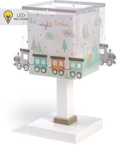Lampe de chevet enfant train Dalber cadeau de naissance idéal - 3