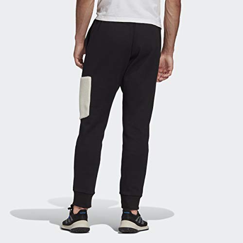 adidas pantalon d'hiver de jogging chaud pour homme noir taille M - 3