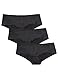 Produktbild Amazon-Marke: Iris & Lilly Damen-Hipster aus Mikrofaser, 3er-Pack, Schwarz (Schwarz), XL, Label: XL