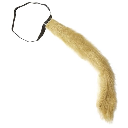 W WIDMANN MILANO Party Fashion - Cola de animal modelable de felpa, accesorio para disfraces, accesorio, disfraz de animal, carnaval