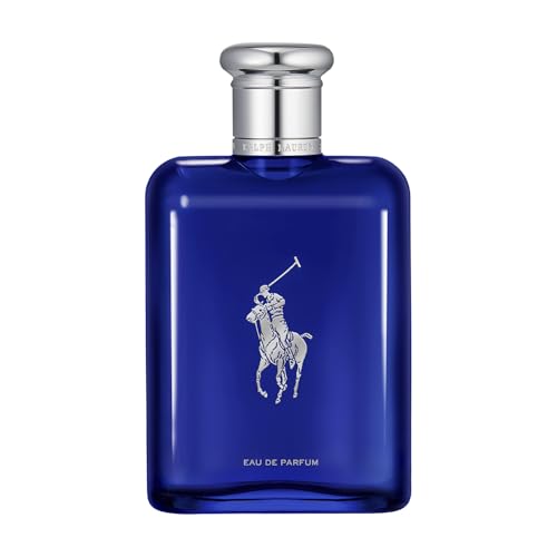 Ralph Lauren Polo Blue Eau de Parfum, Aroma Amaderado, Fresco y Sofisticado, Fragancia Intensa y Energizante, Duración Prolongada, Perfume de Lujo para Hombres, 200 ml