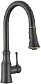 AguaStella AS94ORB Oil Rubbed Bronze Kitchen Sink Faucet with Pull Down Sprayer Single Handle High Arc