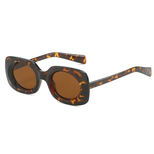 Lunettes de soleil verres ovales tendance et rétro couleur bonbon style unisexe