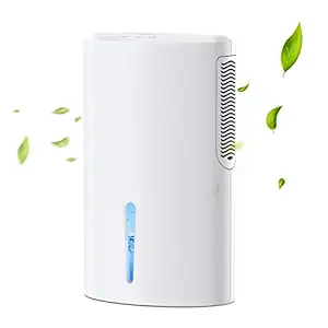 Upgrade Dehumidifier,Small Quiet Portable 2000ml(68oz) RV Dehumidifiers for Home Basements Bedroom Bathroom Trailer Closet Garage Up to 6300 Cubic Feet600 Sq.ftwith Auto Shut Off