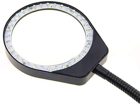 Lente d'Ingrandimento - Lettura per Anziani con Lampada a LED Riparazione Lente d'Ingrandimento ad Alto ingrandimento Lente d'Ingrandimento con Luce a LED Interessante