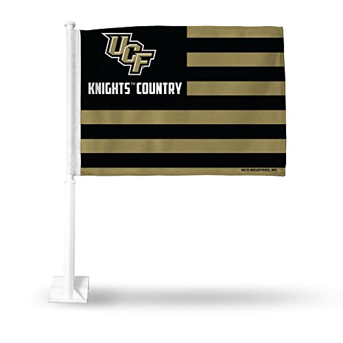 Rico Industries NCAA Central Florida Knights Double Sided Double Sided Car Flag - 16